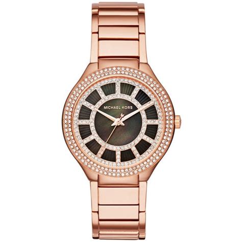 michael kors kerry analog watch|Michael Kors Kerry Quartz Analog Silver Dial Womens Watch .